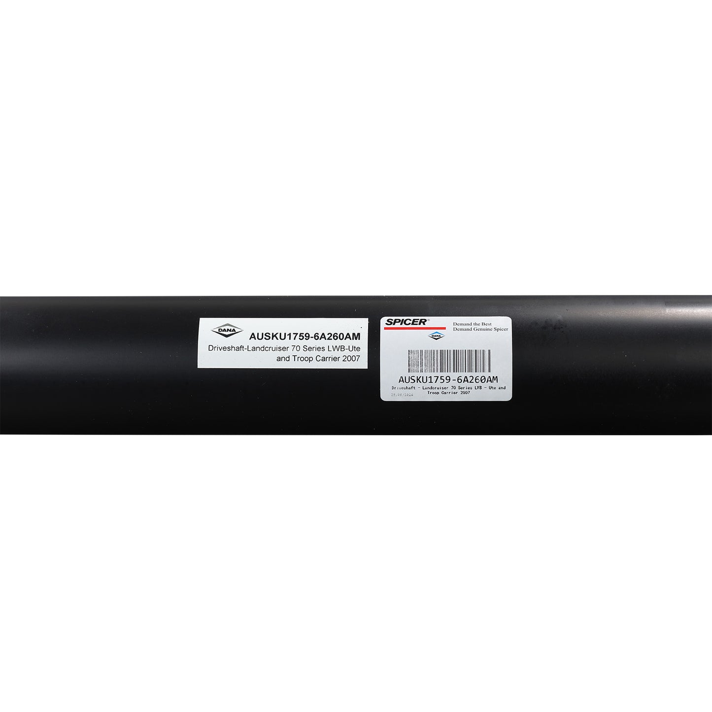 Genuine Dana Spicer heavy-duty tailshaft for Toyota Landcruiser 79 Series