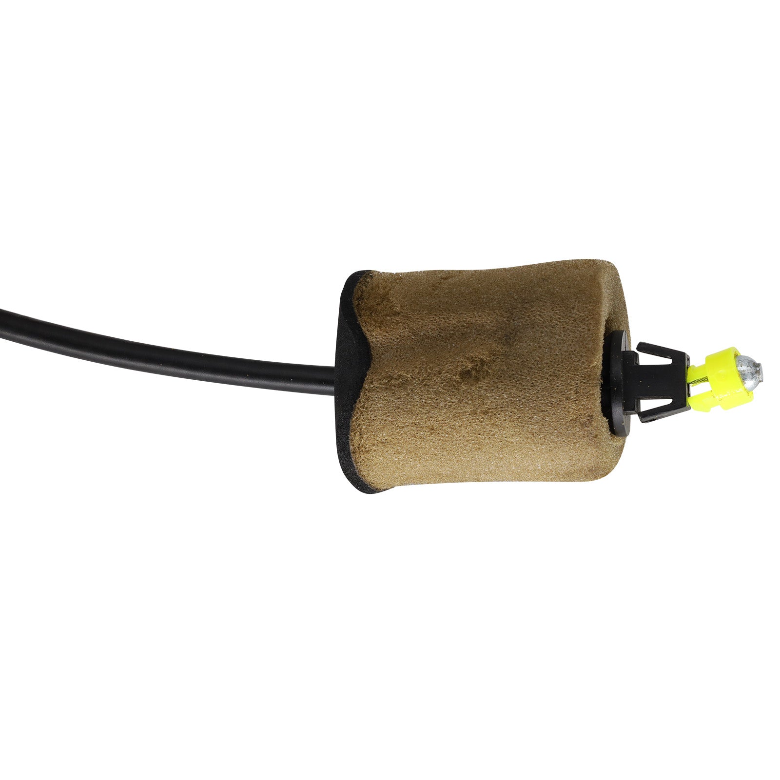 Comparison of worn accelerator cable vs. new reinforced cable for EA-EB CPI Automatic Ford Falcon, highlighting durability and quality.