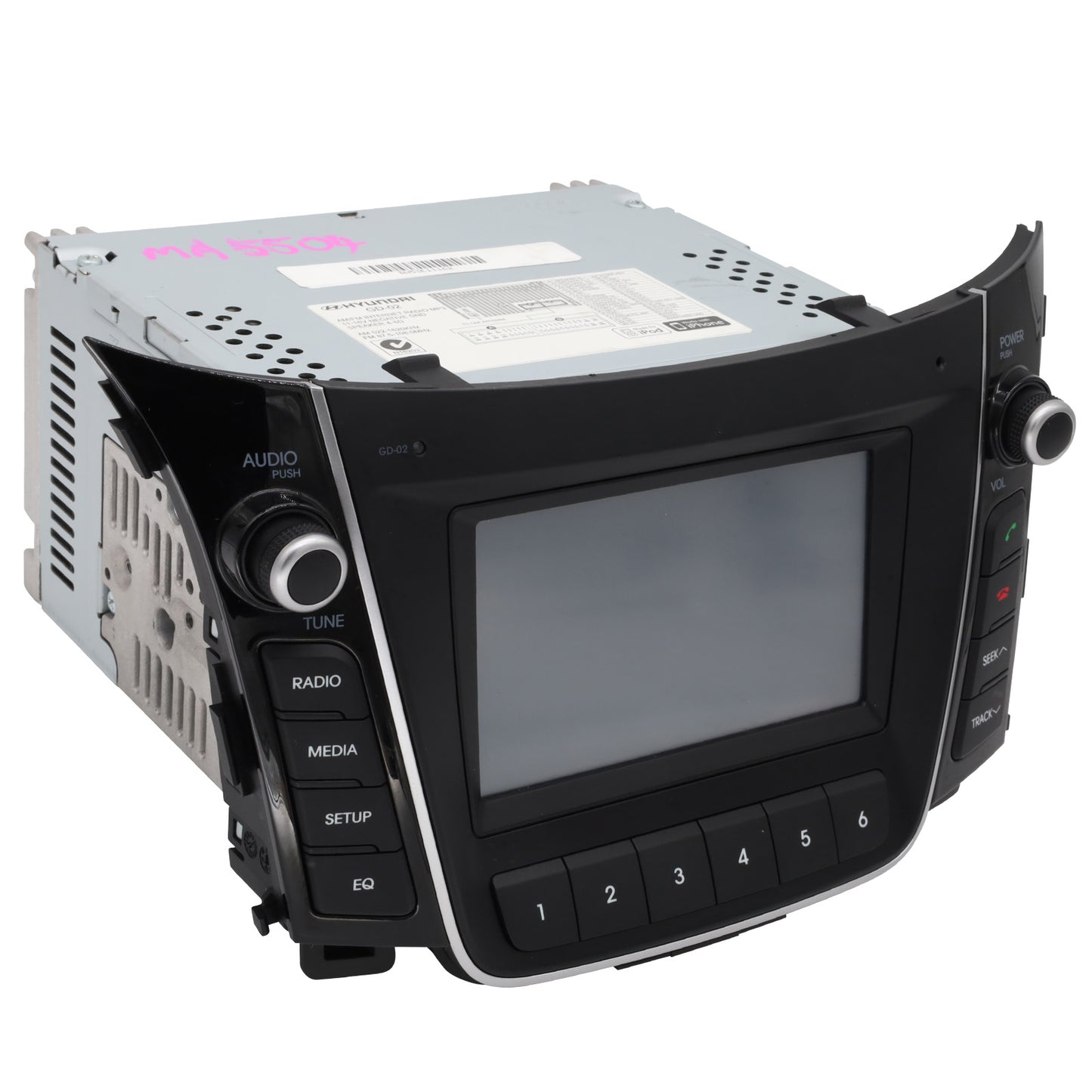 Reconditioned Radio Head Unit for Hyundai i30 GD02 with Bluetooth
